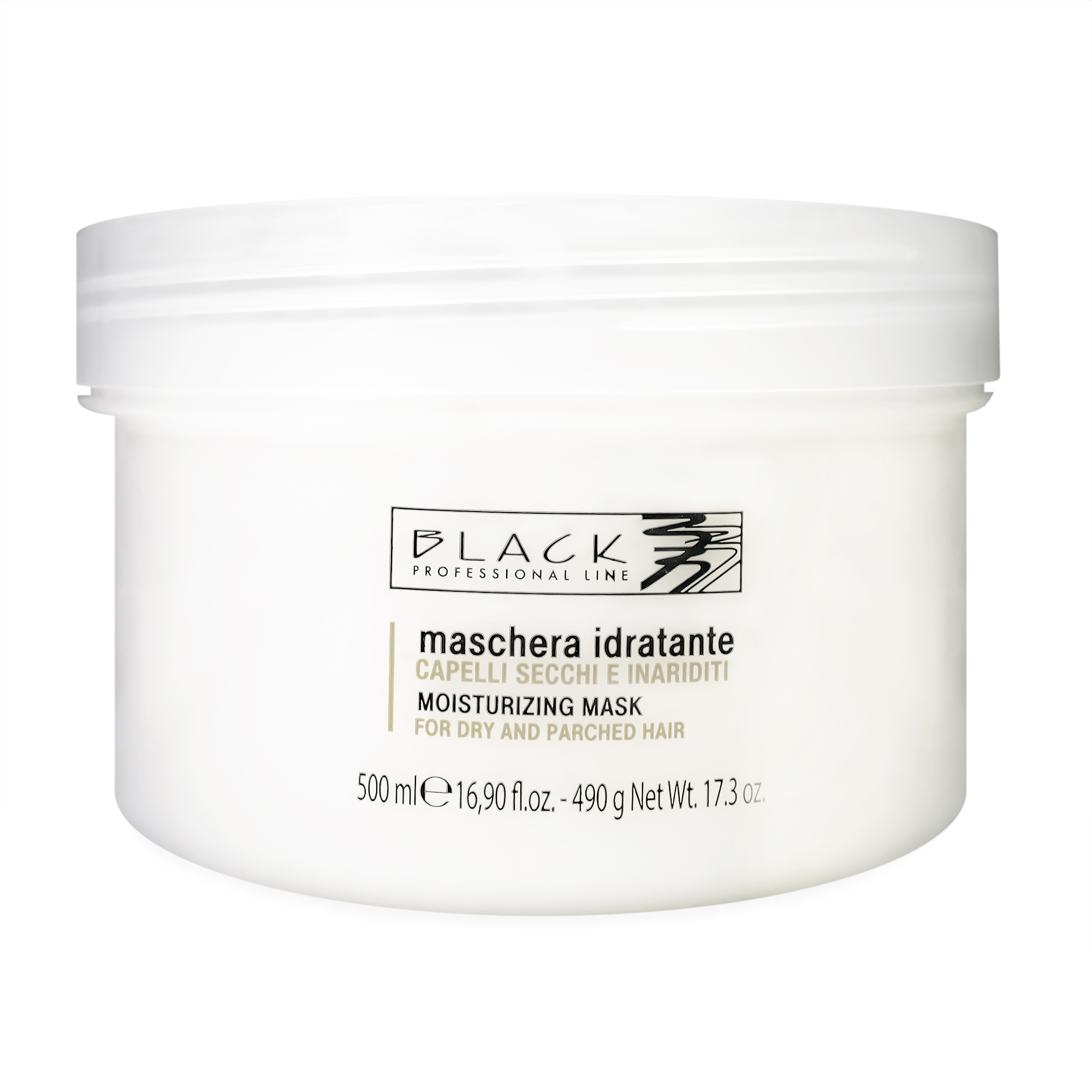 ماسک مو بلک پروفشنال لاین مدل moisturizing حجم 500 میلی لیتر